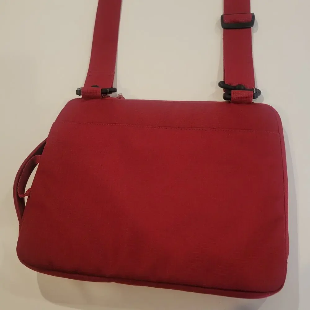 STM Protective Tablet Shoulder Bag Red Padded Crossbody Case